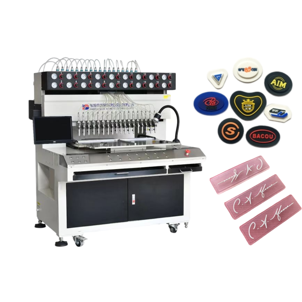 12-Color PVC & Silicone Automatic Dispensing Machine | High-Precision Liquid Filling Equipment